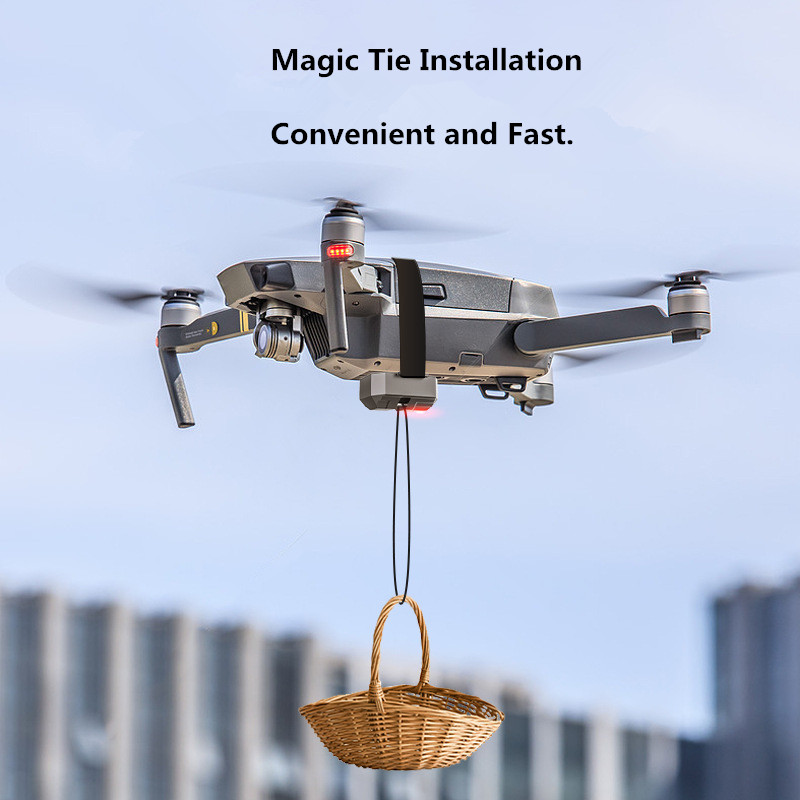 Drone Airdrop-systeem voor DJI - Drone Landing Gear recensie en prijs